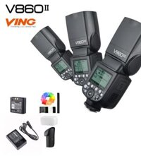 Đèn Flash GODOX V860II C và pin sạc for CANON