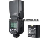 Đèn Flash Godox V860II cho máy ảnh Canon giá rẻ nhất - Tặng cốc tản sáng chính hãng