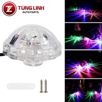 Đèn gầm tia 7 màu xe máy, xe điện, ô tô, xe tải 12/24v hàng cao cấp