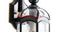 Đèn gắn tường bằng đồng màu đen cổ điển sử dụng ngoài trời VĐ-6218 N190xC345