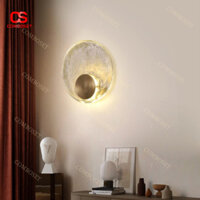 Đèn Gắn Tường Bằng Đồng Pha Lê, Đèn Tường Bắc Âu Pha Lê Decor Nhiều Không Gian