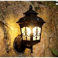 Đèn gắn tường cổ điển chống nước, đèn hiên, đèn cổng, đèn ban công