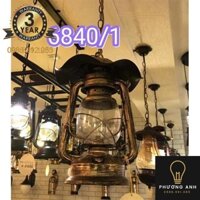 Đèn gắn tường đèn dầu bão trang trí nội ngoại thất phòng khách phòng ngủ, hành lang mã 6840/1- Đèn Phương Anh