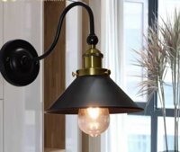 Đèn gắn tường đui đồng hình nón lá phi 22cm giá sỉ 156k