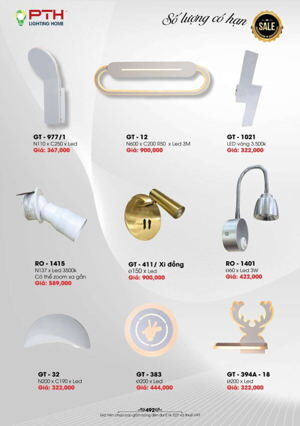 Đèn gắn tường GT-977/1