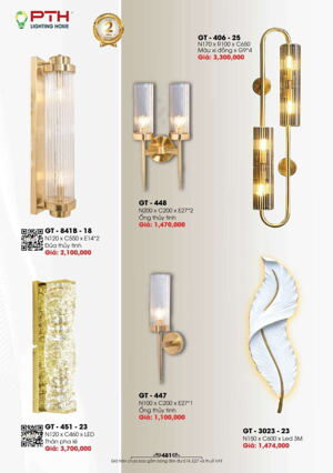 Đèn gắn tường hiện đại GT451