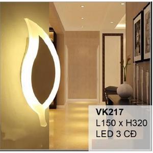 Đèn gắn tường hiện đại hình lá cây VK.217