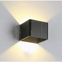 Đèn gắn tường hộp vuông hiện đại điều chỉnh hướng sáng trong nhà GT-350