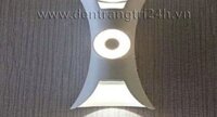 Đèn gắn tường led hắt sáng loe 2 đầu màu xám trắng (chống nước) VNT-6005 N80xC190