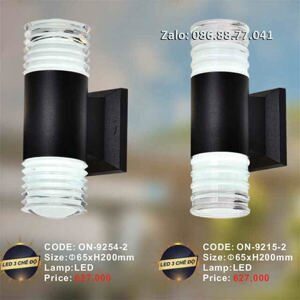 Đèn gắn tường LED hiện đại giá sỉ ON-9215-2