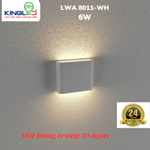Đèn gắn tường ngoài trời KingLed LWA8011-S