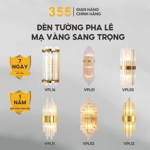 Đèn gắn tường pha lê cao cấp VPL11