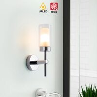 Đèn gắn tường Phòng Hiwa B750 Chao Trụ Giả Nến Cao Cấp Inox 304 Tiêu Chuẩn Đức Trang Trí Phòng Khách