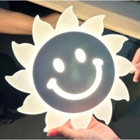 Đèn gắn tường trang trí hình mặt trời cười dễ thương led GT -304