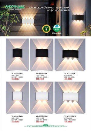 Đèn gắn tường VL8332/6