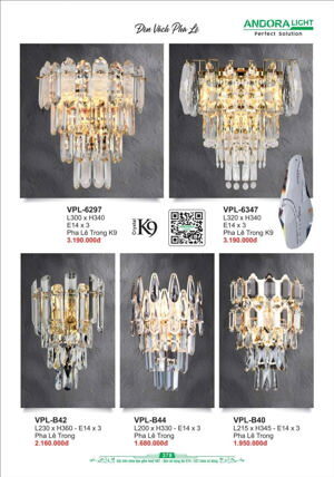 Đèn gắn tường VPL-B44