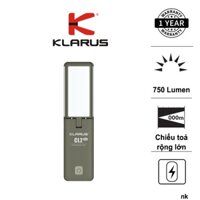 Đèn gập cắm trại Klarus CL2 Pro sáng 750 lumen chiếu tỏa 360 độ pin liền thân 14000mAh USB-C PowerBank