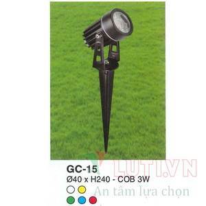 Đèn ghim cỏ GC-15