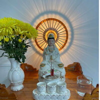 Đèn Gỗ, Hào Quang bàn thờ Phật, đèn trang trí- Ánh Dương