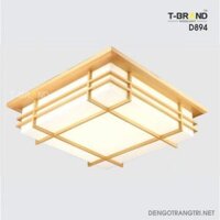Đèn gỗ ốp trần nhà hàng D894