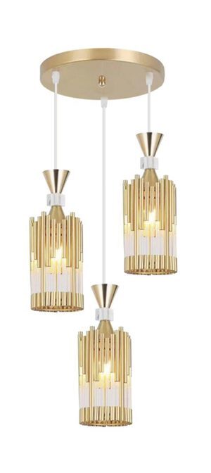 Đèn gỗ thả trần nhà hàng D834