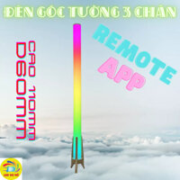 Đèn góc tường 3 chân có app điện thoại