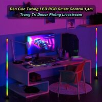 Đèn Góc Tường LED RGB Smart Control 1,4m Trang Trí Decor Phòng Livestream - Home Decor Furniture
