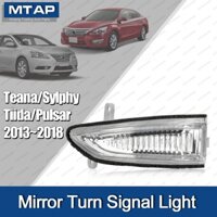 Đèn gương chiếu hậu MTAP Đèn LED báo rẽ cho NISSAN Altima Teana L33 / Sylphy Sentra B17 / Tiida Pulsar C13 2013 ~ 2018 Đèn tín hiệu gương chiếu hậu 26160-3RA0A 26165-3RA0A