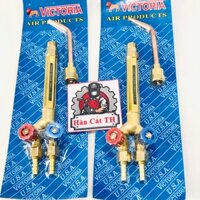 Đèn Hàn Gió Đá, Đèn Hàn Victoria Van vặn Xanh Đỏ, Đèn hàn oxy gas Victoria