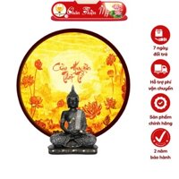 Đèn Hào Quang Cửu Huyền Thất Tổ In Tranh Trúc Chỉ CHÂN THIỆN MỸ, Trang Trí Bàn Thờ Gia Tiên, Treo Tượng Phật TC-HQ-21