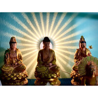 đèn hào quang kim sắc