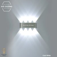 Đèn Hắt Tường 2 Đầu Chiếu Sáng DT-168 6w - DT-169 8w Ánh Sáng Trắng/Vàng - Led Siêu Sáng - Bảo hành 1 năm