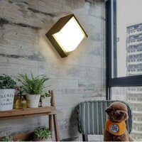 Đèn Hắt Tường Chống Nước 2 Đầu Chiếu Sáng - 12W Thân Nhôm Chip Led Siêu Sáng_ĐÈN LED HOÀNG ANH
