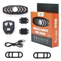 đèn hậu cảnh báo kiêm đèn xi nhan xe đạp