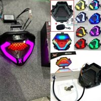 Đèn Hậu TST Gắn Win-Ex150 Led 7 Màu Chỉnh Bằng ÁP Magic Lantern - Tích Hợp Xi Nhan