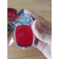 đèn hậu xe đạp chóp ban đêm pin sạc năng lượng mặt trời gắn vè sau