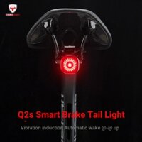 Đèn hậu xe đạp Đèn phanh cảm ứng thông minh Xe đạp leo núi Trẻ em Đi xe ban đêm Đèn đi xe đạp