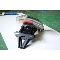 Đèn hậu xe điện 133M loại 4 bình to 20ah đuôi nhọn dài- hàng zin theo xe