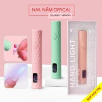 Đèn hơ gel, đen hơ nail  mini tích điện cầm tay Miss Gooey