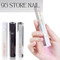 Đèn hơ móng mini cầm tay ANNIES - đèn hơ gel tích điện nhanh khô chính hãng