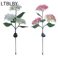 Đèn hoa cẩm tú cầu LTBLBY, Đèn hoa cẩm tú cầu thông minh 3 đầu, Đèn LED hoa hồng Trang trí nhà cửa Đèn sàn chống nước Sân ngoài trời Sân hiên