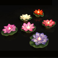 Đèn hoa đăng hình bông hoa sen chạy pin