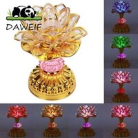 Đèn hoa sen DAWEIF Máy nhạc Phật LED Phật Phật Phật Giáo