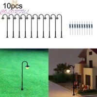 Đèn hoàn chỉnh Khoảng 45mm Màu đen có dây và đèn LED 10 đèn 10 điện trở