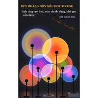 Đèn hoàng hôn Đèn sunset cầu vồng led tiktok cao cấp