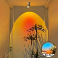 Đèn Hoàng Hôn - Đèn Trần Led - Đèn Chiếu Hoàng Hôn Đèn Hành Lang 350° Đèn Trần Có Thể Điều Chỉnh Đèn Tường Led Trang Trí Phòng Khách Trang Trí Phòng Ngủ