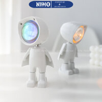 Đèn hoàng hôn phi hành gia Niho, đèn chiếu Sunset rose cầu vồng chụp ảnh sống ảo NHD21046 💕FREE SHIP💕