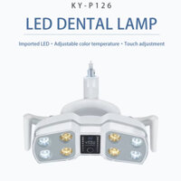 Đèn hoạt động nha khoa để cấy ghép Ghế nha khoa 8LED Đèn không bóng với phòng khám cảm ứng Đèn LED làm trắng răng