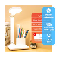Đèn học bảo vệ mắt bóng đèn LED 3 chế độ ánh sáng phủ rộng,quang phổ toàn phần không nhấp nháy pin dung lượng lớn 4000Mh