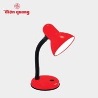 Đèn học chống cận,  Đèn bàn Điện Quang ĐQ DKL03 (kiểu chóa sắt, màu đỏ đen)